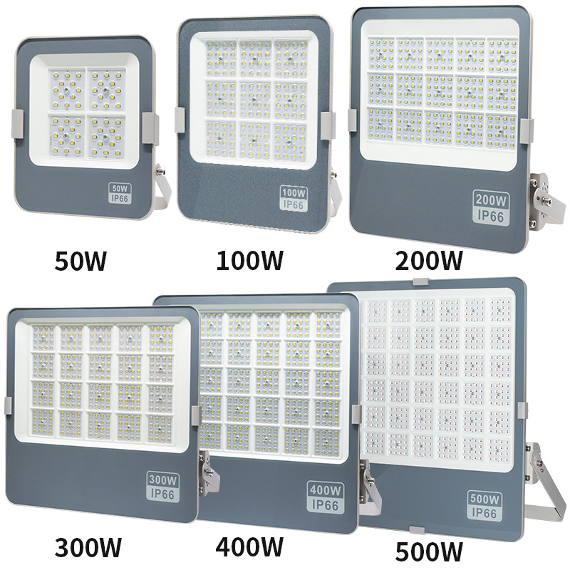 High Powerful Outdoor Bright Engineering Floodlights 200 watt 300W 400W 500W Stadium Flooding Light Billboard Large Spotlights