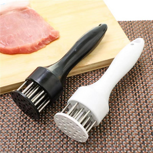 Hot Sale Household Stainless Steel Steak Hammer Loose Meat Needle Meat Tenderizer Piercing Hole Breaker Beating Meat Hammer