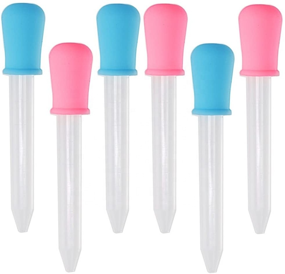 Babies Products Silicone Pipette Liquid Food Dropper Child Baby Dropper Medicine Feeder