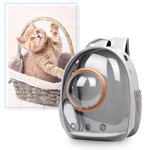 Portable Pet Carrier Astronaut Space Capsule Transparent Bag for Kitty Puppy Transportation Cage Cat Accessories pet backpack