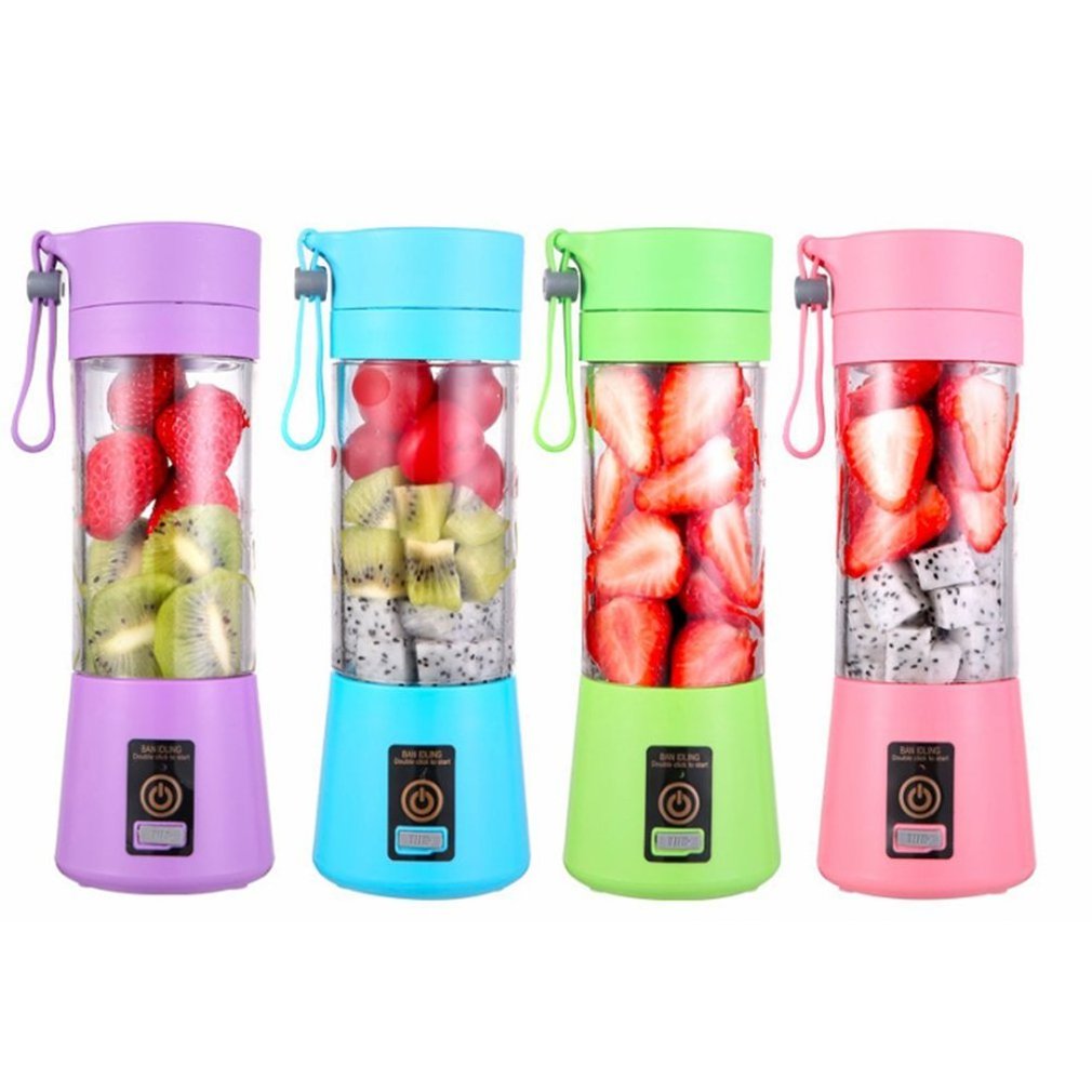 portable electric juicers USB rechargeable handheld smoothie blender fruit MixersMilkshake blenders juicer extractor machine