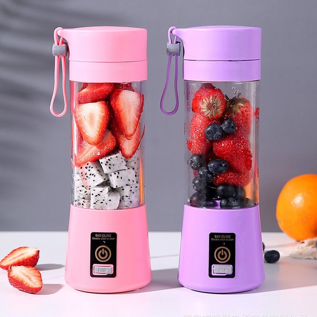 portable electric juicers USB rechargeable handheld smoothie blender fruit MixersMilkshake blenders juicer extractor machine