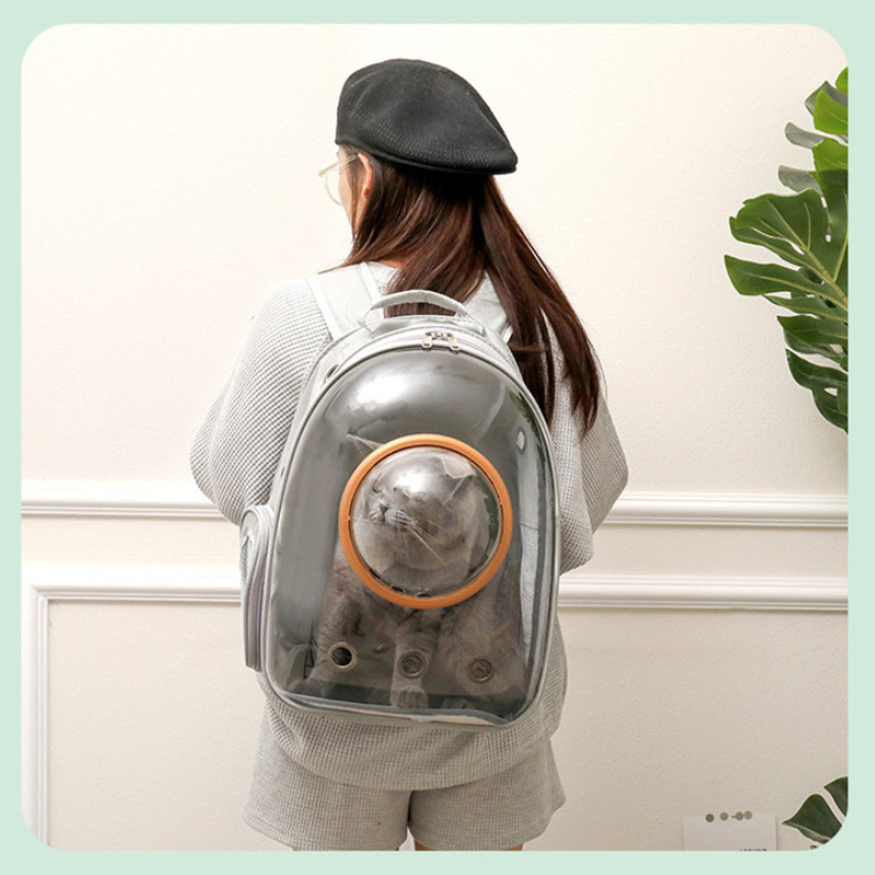 Portable Pet Carrier Astronaut Space Capsule Transparent Bag for Kitty Puppy Transportation Cage Cat Accessories pet backpack