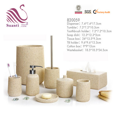 Hot Selling Home Decorations Bathroom Accessories Set