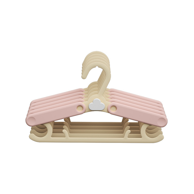 Children's Hanger Baby Telescopic Newborn Storage Clothes Japanese Style Laundry Rack for Towels and Clothes Shoes Drying Hanger