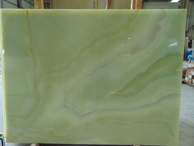 Pakistan Polished Light Green Onyx Slabs, Pure Light Green Onyx Marble Slabs, Light Green Onyx Marble Slabs