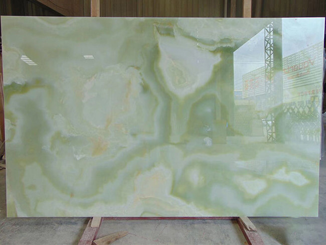 Pakistan Polished Light Green Onyx Slabs, Pure Light Green Onyx Marble Slabs, Light Green Onyx Marble Slabs