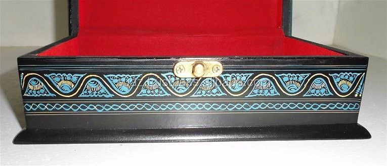 Jewelry Accessory Box, Hand Made Wooden Jewellery Case with Hand Lacquer Work Fancy Box Antique Gift Holder , Decoration Box