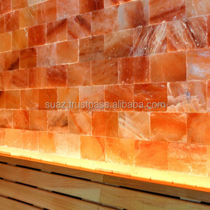 Himalayan salt therapy, Himalayan Natural Rock Salt Tiles, Himalayan Salt Wall Panels include 100% natural Himalayan salt blocks