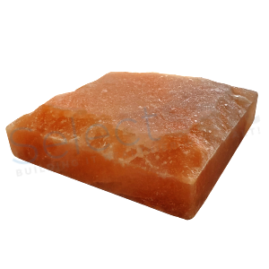 Himalayan Salt Tiles one side Natural, Himalayan Salt tile brick and block one side natural,  Pink salt one side rough tiles