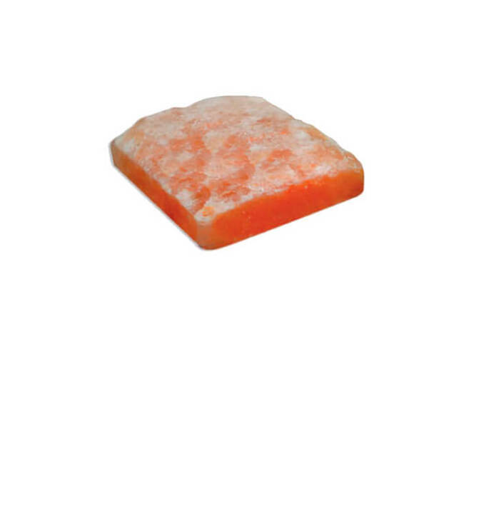 Himalayan Salt Tiles one side Natural, Himalayan Salt tile brick and block one side natural,  Pink salt one side rough tiles