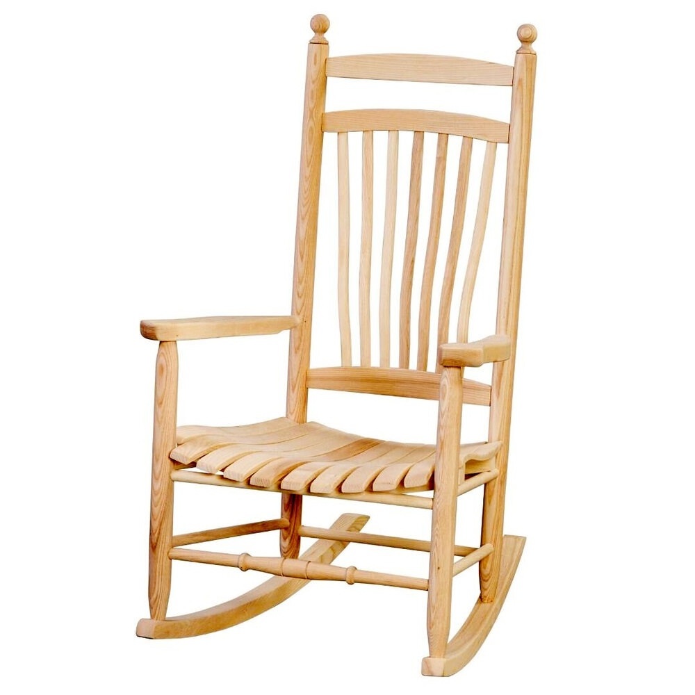 Handmade Rocking Chairs, Shisham Wood Ladder Rocking Chair, Premium Solid Wood Rocking Chair