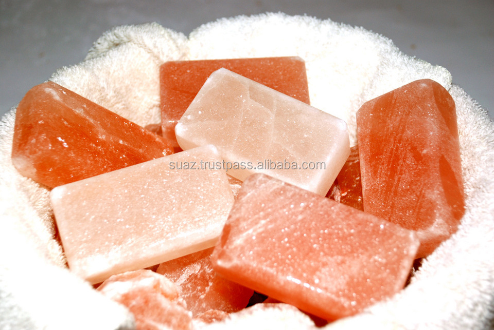 Himalayan Salt Dry Scrub Bar Himalayan Salt Soaps Natural Deodorant and Beauty Bar Natural Himalayan Pink Salt Soap Bar