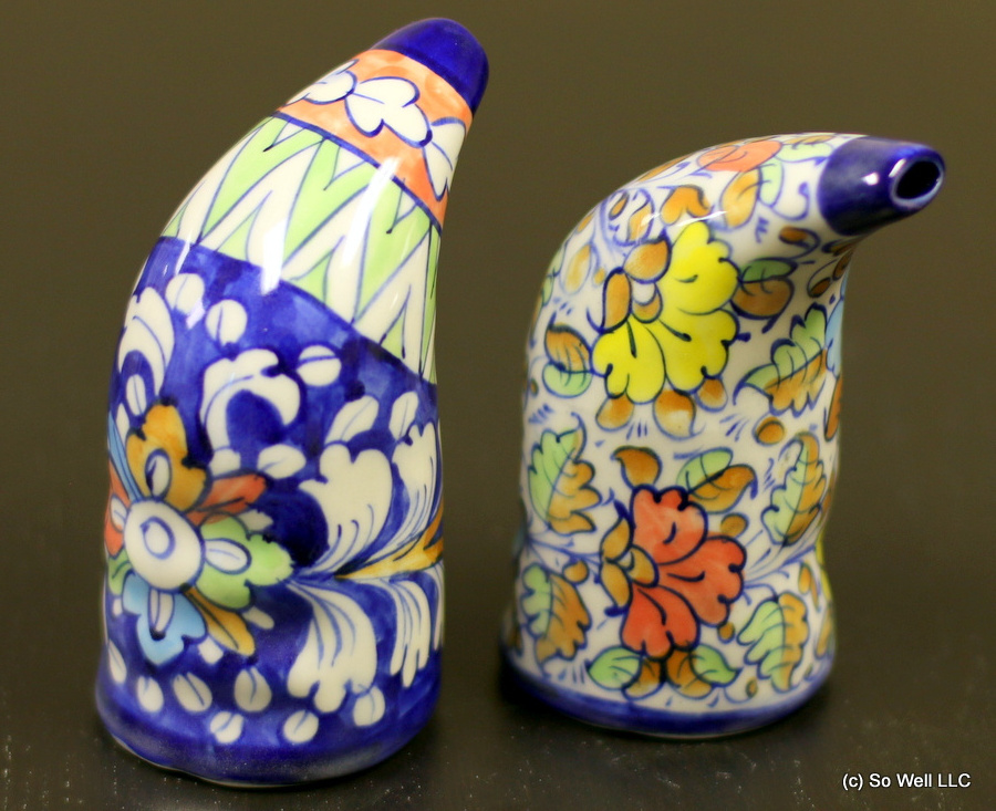 Hand painted Himalayan salt inhaler , Himalayan Salt Pipe Inhaler designing