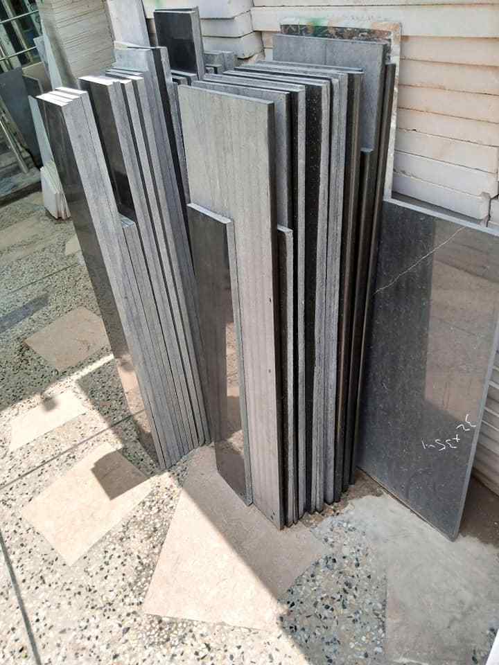 New Deign Black Granite Stair Steps in Custom Sizes, Interior Decor Design Carved Stair, Natural Granite Flooring tread stai