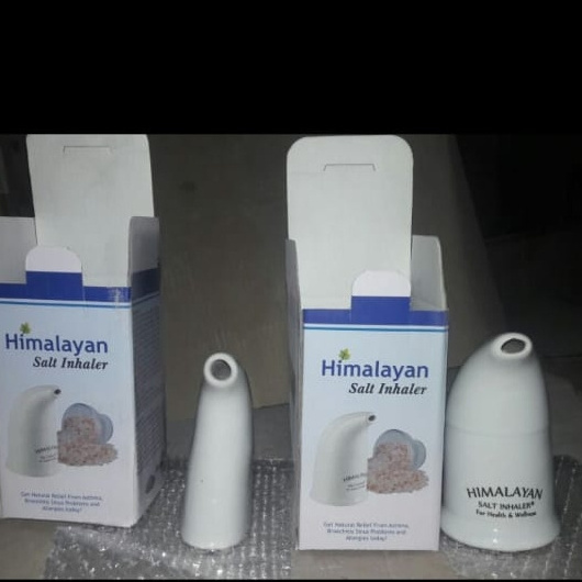 Himalayan Salt Inhaler Gifts with Spirit / Natural Solutions Himalayan Pink Salt Inhaler, Therapy Inhaler for Asthma and Allergy