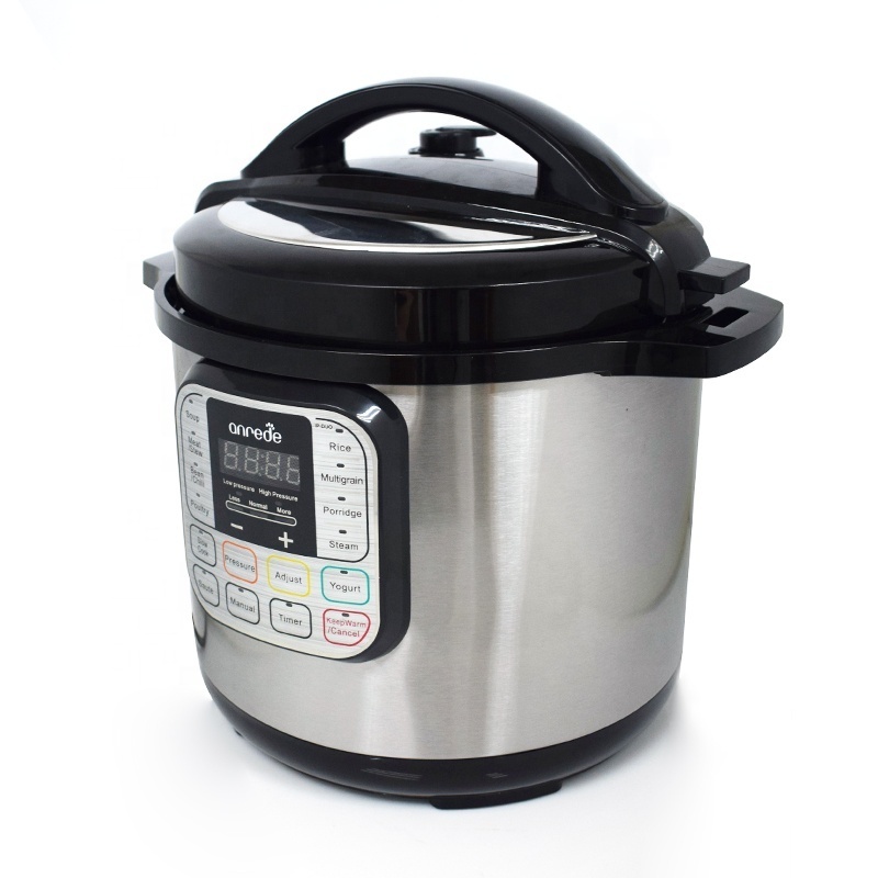 Multifunctional Programmable Pressure Cooker, Rice,slow , Food Steamer, Yogurt Maker 5 Qt 1000W 7-in-1 Electric OEM Household 5L