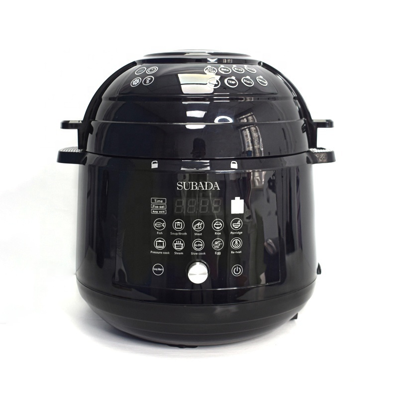 11-in-1 Air Fryer and Electric Pressure Cooker Combo with Multicooker Lids that Air Fries Steams Slow Cooks Sautes Dehydrates