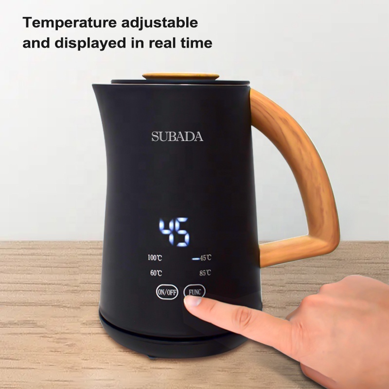 New Design Home Appliances Digital Control Smart Water Boiler Kettle Whistle Kettle Electric Kettles 304 Stainless Steel 50-60HZ