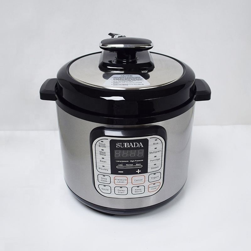 Electric Pressure Cooker 10 in 1 Instapot Multicooker 6 Qt Slow Cooker Steamer Rice Maker Digital Programmable Insta Pot