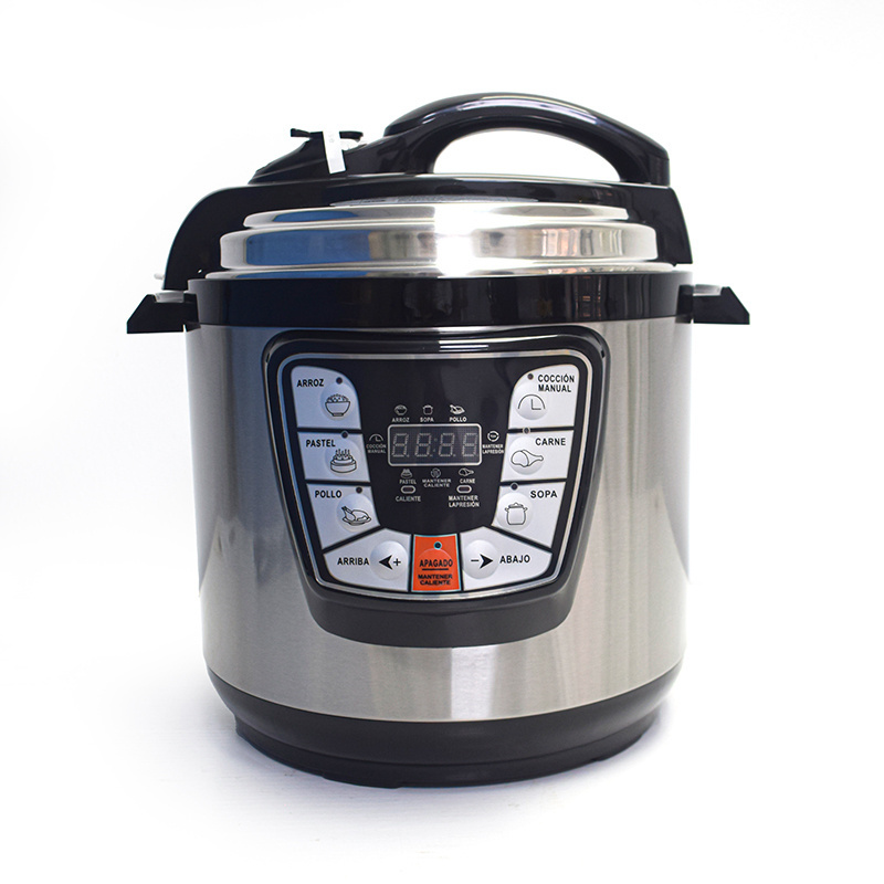 5L/6L/8L Commercial Rice Cooker Multi Pressure cooker Stainless Steel Fast Cooking Pot Aluminum 1000W 110V 220V