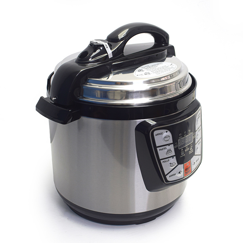 5L/6L/8L Commercial Rice Cooker Multi Pressure cooker Stainless Steel Fast Cooking Pot Aluminum 1000W 110V 220V