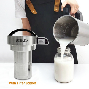 Best Stainless Steel Nut Almond Milk Machine soymilk maker multifunctional smart cooking blender for Homemade OEM/ODM