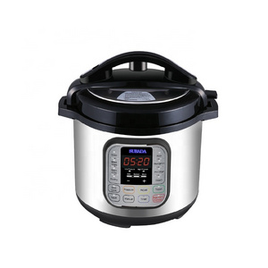 6 Qt 7-in-1 Multi-Use Express Household Multi Stainless Steel Crock Pot Electric Pressure Cookers ,Digital Rice Cooker