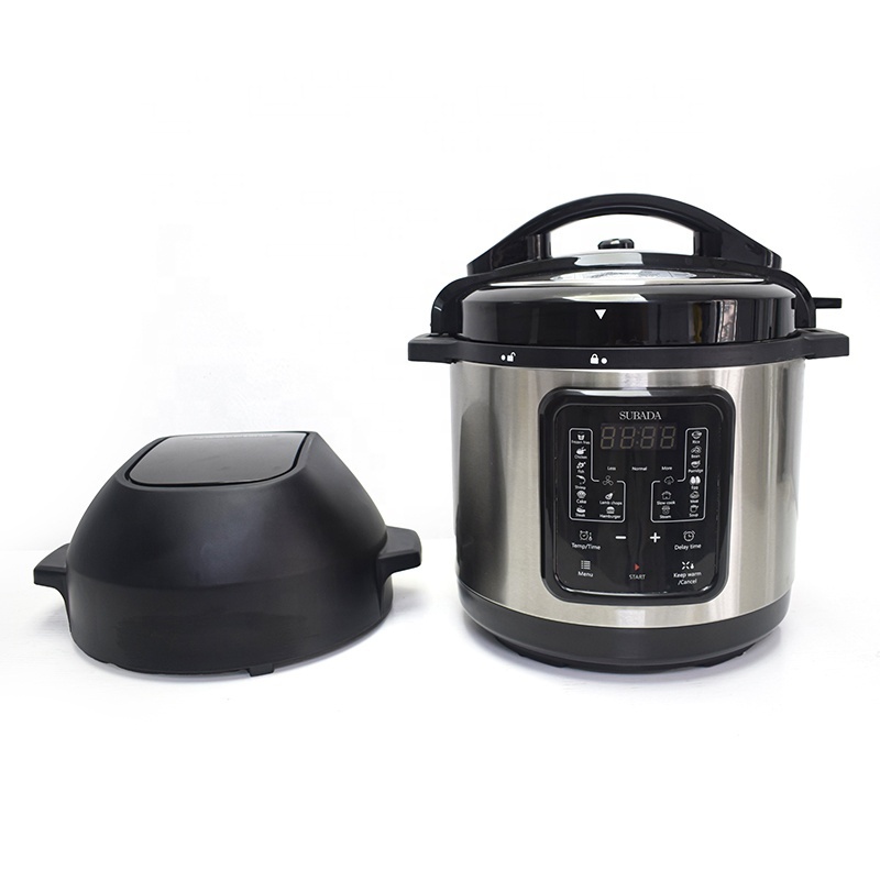 Air Fryer and Electric Pressure Cooker Combo 6L Stainless steel Air Fryer Machine