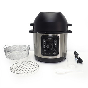 2024 Latest Air Fryer Pressure Cooker Combo Multi Rice Cooker Electric Pressure Cooker Wholesale OEM