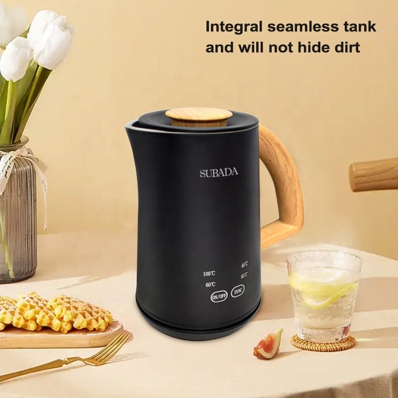 New Arrival 800ml Keep warm Multi-function Adjustable temperature digital Display Stainless steel Electric Kettle Water Heater