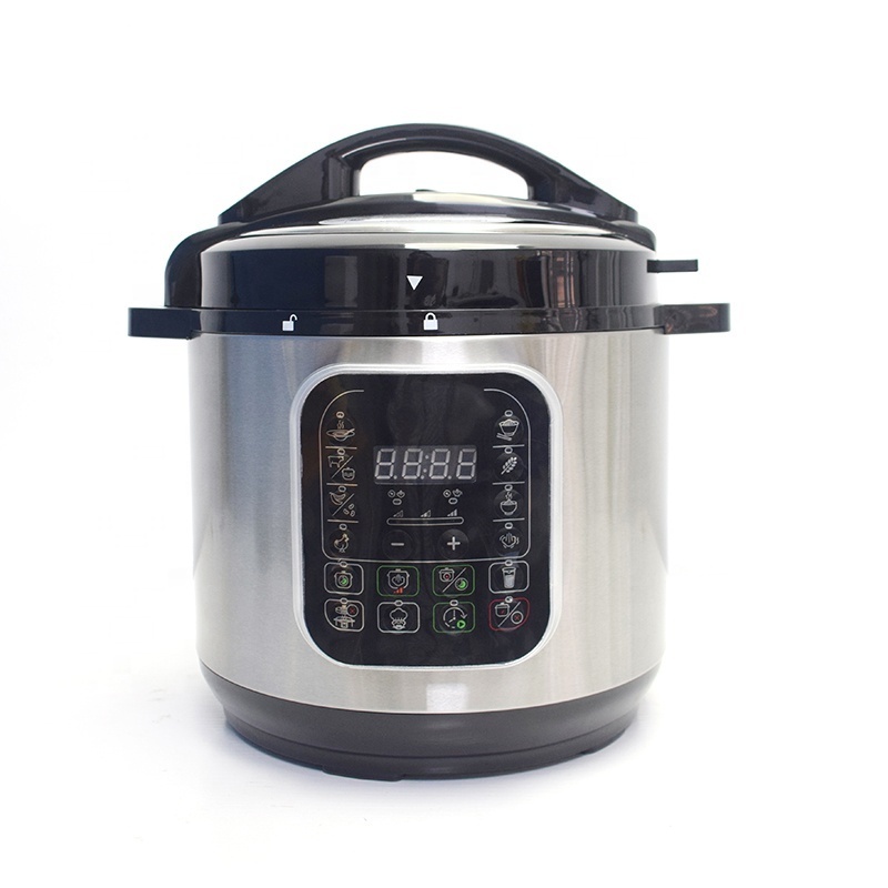 Electric Steamer 11 in 1 multi-function 5L 6L 8L 10L 12L Stainless Steel  Electric Pressure Cooker Non-Stick Inner Pot