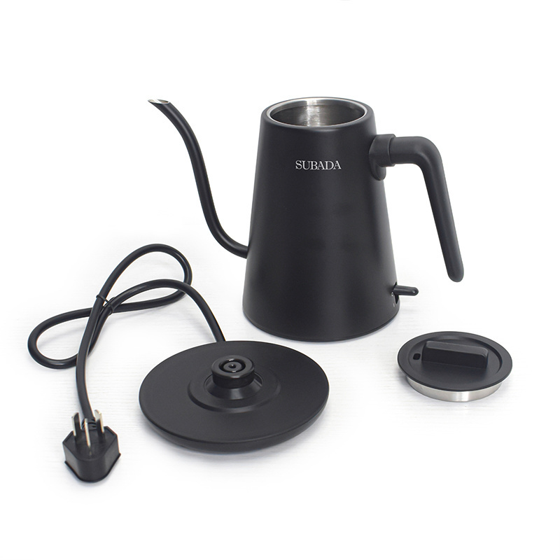 1000W Electric Kettle Gooseneck Pour over Coffee & Tea Electric Tea kettle With Coffee Product 600ml Mini Portable Hand Drip