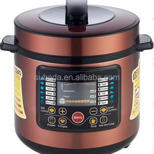 10 cup multi digital rice cooker with LED display 12 in 1 electric pressure slow cooker household commercial stainless steel pot