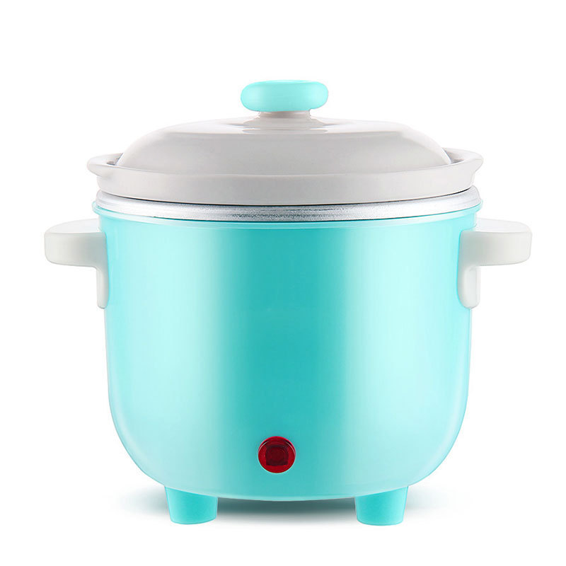 Inner Pot 0.6L Baby Feeding Food Mini Slow Cooker with Ceramic Electric Aluminum OEM Stainless Steel Free Spare Parts 70W 