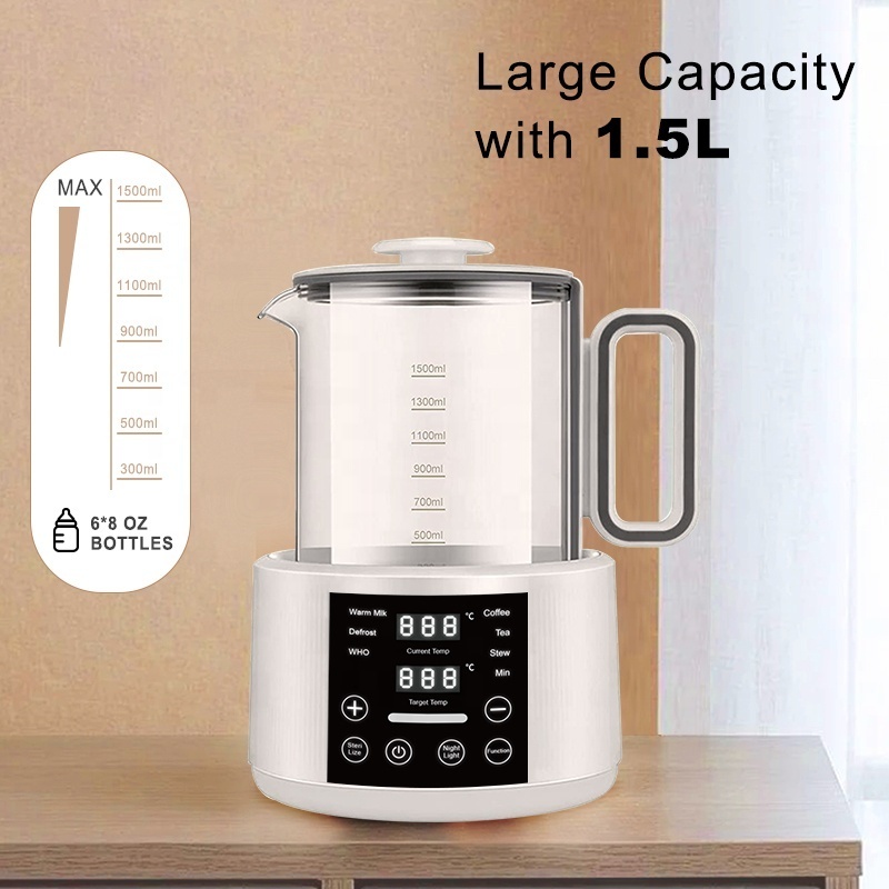 in stock Electric Milk Tea Kettle multifunctional Baby Water Milk Boiler Electric Bottle Warmer