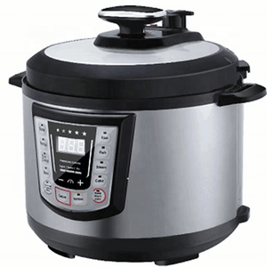 High Quality Commercial Or Household Electric Pressure Cooker Stainless Steel Multi 6L Capacity Pressure Pot Cookers Wholesale