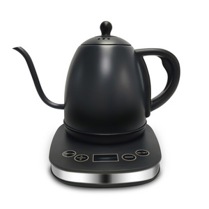 Gooseneck Kettle for Pour Over Drip Coffee Tea Fast Boiling Water Electric Coffee Kettle Smart Stainless Steel