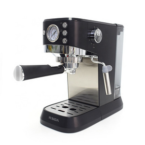 20 Bar High Pressure Pump Espresso Coffee Brewer Machine with 1.5L Removable Water Italian Coffee Maker for Home Use