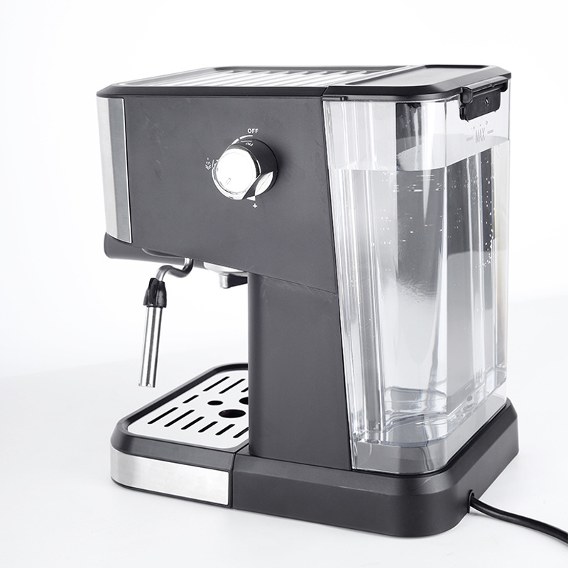 2024 New Italian Coffee Maker 20 Bar Electric Stainless Steel Cappuccino Making Espresso Coffee Machine With Milk Frother OEM