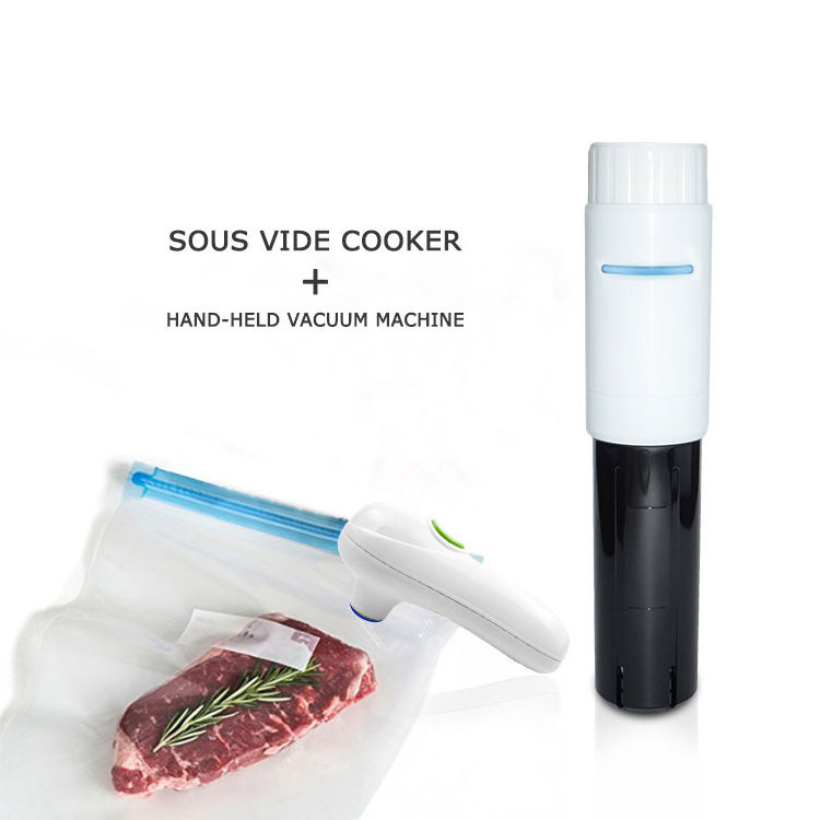 360 Degree 1100W Stainless Steel Sous Vide Cooker Machine Smart Beef Meat Cooker Electric Cast Iron Sous Vide Slow Cooker