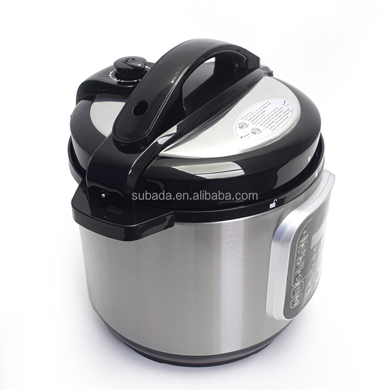 Electric Steamer 11 in 1 multi-function 5L 6L 8L 10L 12L Stainless Steel  Electric Pressure Cooker Non-Stick Inner Pot