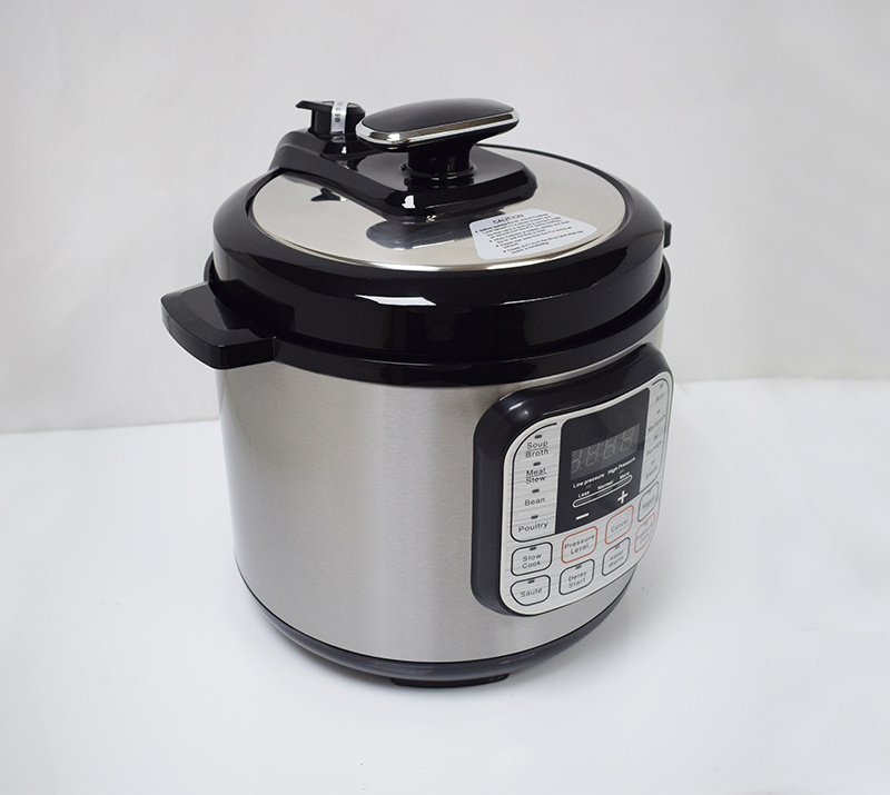 Electric pressure cooker 6 L  Business usage stainless steel multifunction rice cooker bean soup bake  beef  cake fast  cooking