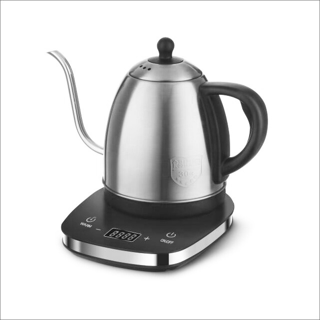 Gooseneck Kettle for Pour Over Drip Coffee Tea Fast Boiling Water Electric Coffee Kettle Smart Stainless Steel