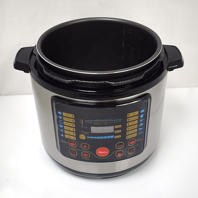 2022 Electric Pressure Cooker 6L Instants Programable Pot Multi Cooker Rice Cooker Stainless Steel household or commercial