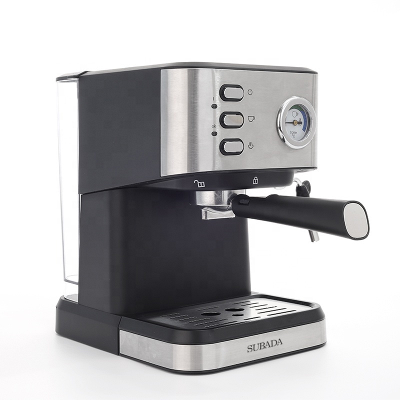 New Professional electric Espresso coffee maker Household commercial Cappuccino Coffee Latte Machine with Steam Wand