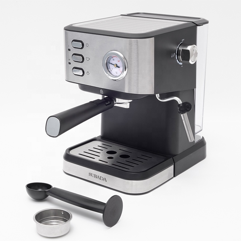 New Professional electric Espresso coffee maker Household commercial Cappuccino Coffee Latte Machine with Steam Wand