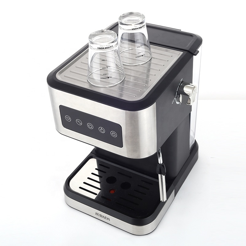 Professional Espresso Coffee Maker Italian Cafe Machine Germany Coffee Machine With Milk Frother Home Use