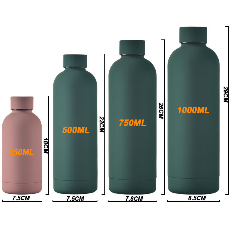 Ready to Ship In Stock Factory double wall stainless steel cup insulated drink bottle tumbler water bottle 500 ml thermal