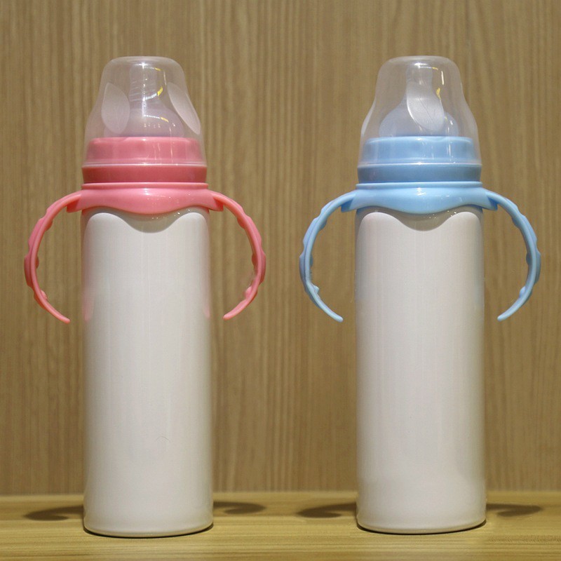 US Free shipping 8oz kids water bottles 304 Stainless Steel Water tumbler Kids Water Bottle